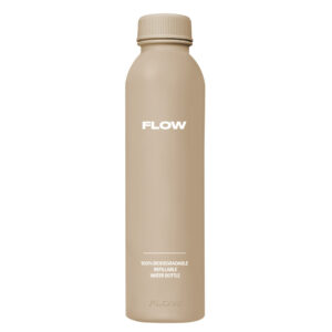 竹原色 FLOW 水壺（500ml 水瓶）商品照，以植物來源材質製成，展現自然永續質感。
